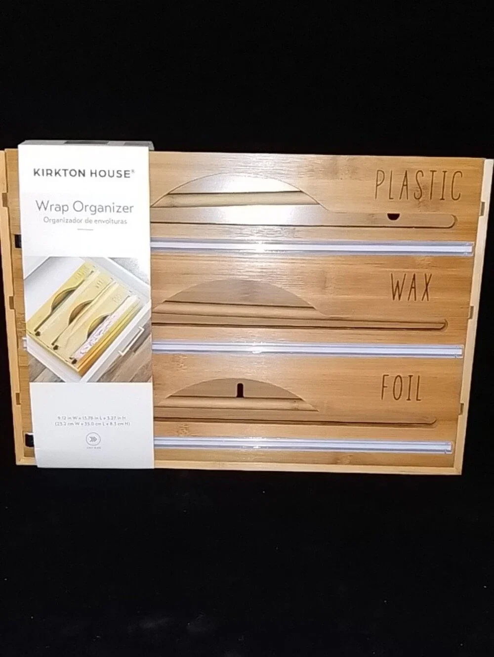 Set Of Wrap & Bag Organizer - Natural